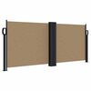 vidaXL Auvent lat&eacute;ral r&eacute;tractable taupe 100x600 cm