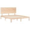 vidaXL Cadre de lit sans matelas 160x200 cm bois massif de pin