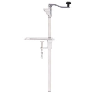 vidaXL Ouvre-bo&icirc;te de conserve Argent&eacute; 70 cm Aluminium et inox