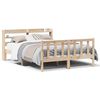 vidaXL Cadre de lit sans matelas 150x200 cm bois de pin massif