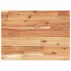 vidaXL Dessus de table rectangulaire 40x30x2 cm bois massif d'acacia