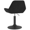 vidaXL Tabouret de bar Noir Velours