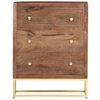 vidaXL Buffet 60 x 30 x 75 cm Bois de manguier massif