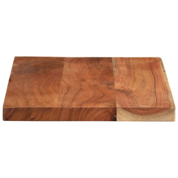vidaXL Dessus de table 50x40x2,5 cm rectangulaire bois massif d'acacia