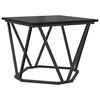 vidaXL Ensemble de tables d'appoint 2 pcs Chêne noir 50 x 50 x 40 cm