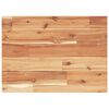 vidaXL Dessus de table rectangulaire 60x30x2 cm bois massif d'acacia