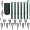 vidaXL Cl&ocirc;ture Euro Acier 25 x 0,8 m Vert