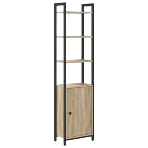 vidaXL Biblioth&egrave;que 6 niveaux 40 x 24 x 161 cm Bois d'ing&eacute;nierie