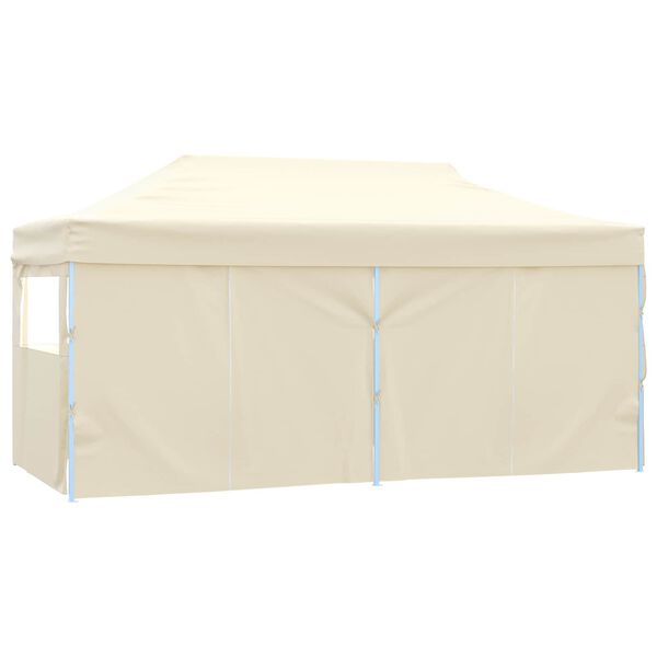 vidaXL Tente de f&ecirc;te Cr&egrave;me 291 x 580 x 315 cm Tissu Oxford