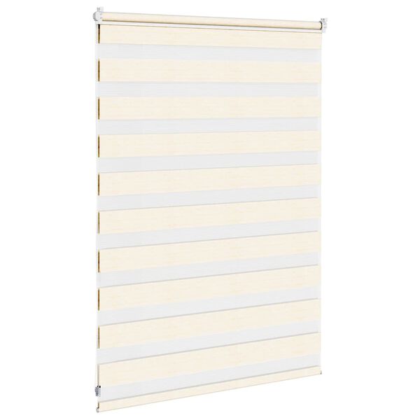 vidaXL Store z&egrave;bre beige marbr&eacute; largeur du tissu 105,9 cm polyester