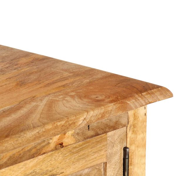vidaXL Meuble TV 120 x 30 x 42 cm Bois massif de manguier