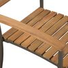 vidaXL Ensemble &agrave; manger d'ext&eacute;rieur 5pcs Bois acacia solide et acier