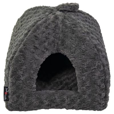 Jack and Vanilla Igloo pour animaux de compagnie Softy XS Gris rosette