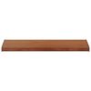 vidaXL Appui de fen&ecirc;tre Bois Brun 60 x 40 x 4,5 cm PVC