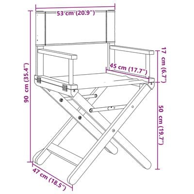 vidaXL Chaises de jardin pliables lot de 2 blanc crème tissu