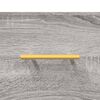 vidaXL Buffet sonoma gris 69,5x34x90 cm bois d'ing&eacute;nierie