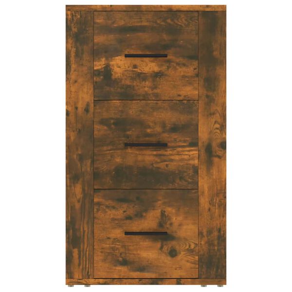 vidaXL Buffet Chêne fumé 40x33x70 cm Bois d'ingénierie