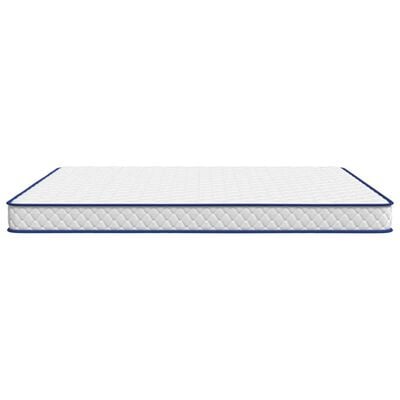 vidaXL Matelas en mousse à mémoire de forme blanc 200x200x17 cm