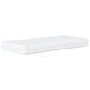 vidaXL Lit avec matelas Hvar marron fonc&eacute; 90x190 cm tissu