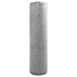 vidaXL Feutre de bassin 1 x 10 m Polyester et coton Gris