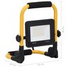 vidaXL Projecteur &agrave; LED avec poign&eacute;e 30 W Blanc chaud