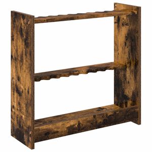 vidaXL Support de queue de billard Bois d'ing&eacute;nierie 60 x 20 x 57 cm