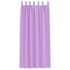 vidaXL Rideaux occultants avec anneaux 2 pcs Violet 260 x 140 cm