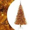 vidaXL Sapin de No&euml;l Dor&eacute; 120 cm PET