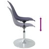 vidaXL Chaises pivotantes &agrave; manger lot de 6 Lilas PP