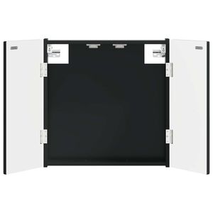 vidaXL Cabinet pour cible ARNHEM Noir 52,5 x 10,5 x 53,5 cm
