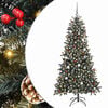 vidaXL Sapin de No&euml;l artificiel Vert 210 cm PVC, plastique et acier