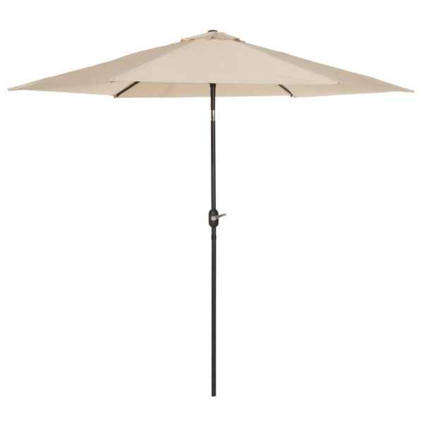 Madison Parasol de jardin Tenerife 300 cm rond &eacute;cru