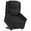 vidaXL Fauteuil inclinable noir brillant similicuir
