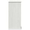 vidaXL Armoire de salle de bain avec porte VIGO Blanc et Blanc Antique