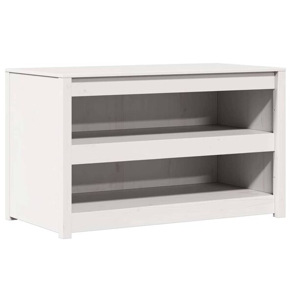 vidaXL Armoire de cuisine Blanc 106 x 55 x 64 cm Pin massif