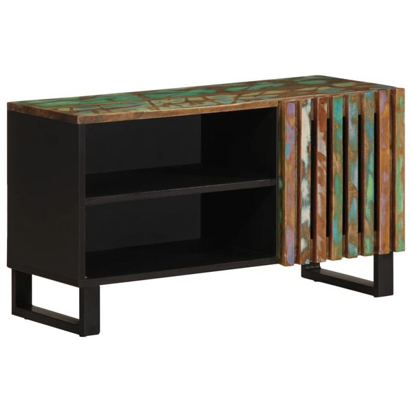 vidaXL Meuble TV 80x34x46 cm bois d'acacia massif