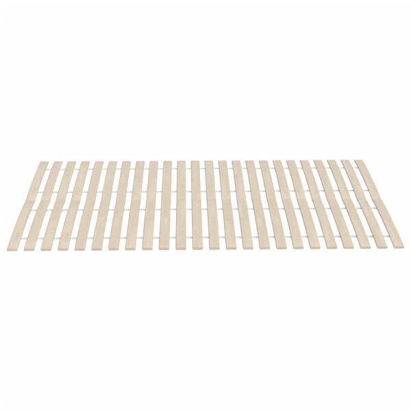 vidaXL Lattes de rechange pour sommier avec 48 lattes, 2 pièces, 80 x 200 cm