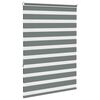 vidaXL Store z&egrave;bre gris fonc&eacute; largeur du tissu 95,9 cm polyester