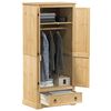 vidaXL Garde-robe Corona 76x50x170 cm bois de pin massif