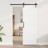 vidaXL Porte int&eacute;rieure ORKDAL Blanc 73,5 x 211 cm Contreplaqu&eacute;