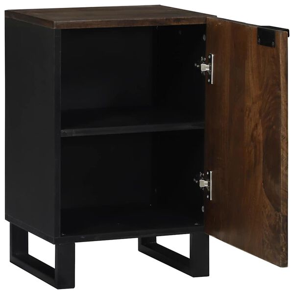 vidaXL Meuble de Lavabo de Salle de Bain Noyer 38 x 33,5 x 58 cm