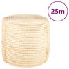 vidaXL Corde 100 % sisal 8 mm 25 m