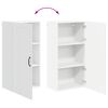 vidaXL Armoire de cuisine Lucca Blanc 50 x 31 x 100 cm