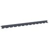 vidaXL Bordure de Pelouse 10 pc 102 x 4 x 4 cm Acier Anthracite