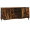 vidaXL Meuble TV ch&ecirc;ne fum&eacute; 104x35x50 cm bois d'ing&eacute;nierie