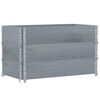 vidaXL Jardini&egrave;re gris 100x50 cm bois massif de pin