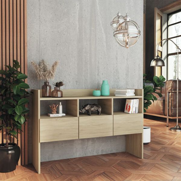 vidaXL Buffet Chêne sonoma 105x30x70 cm Bois d’ingénierie
