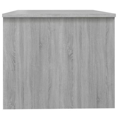 vidaXL Table basse Sonoma gris 80x50x42,5 cm Bois d'ingénierie