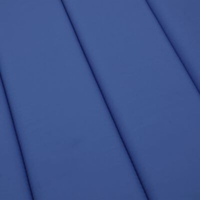 vidaXL Coussin de chaise longue bleu royal 200x60x3 cm tissu oxford