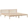 vidaXL Lit biblioth&egrave;que sans matelas 180x200 cm bois massif de pin